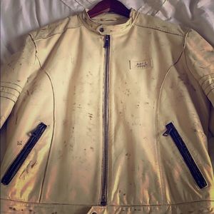 Rare Vintage Men’s Leather Jacket from 90s NYFW